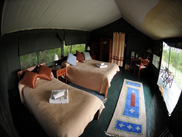Porini Rhino Camp - Bedroom 